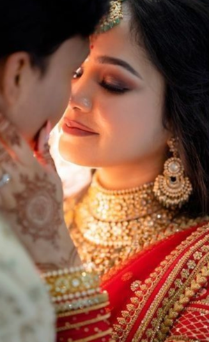 The Blue Lengha Eveing