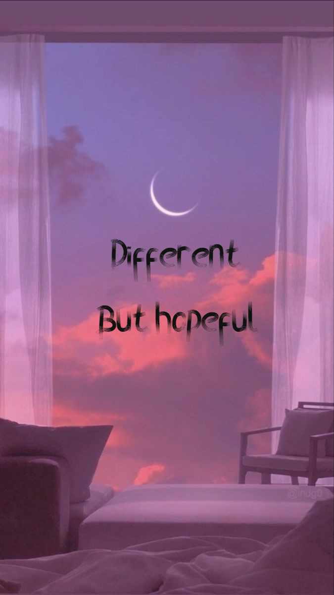 Different But Hopeful
