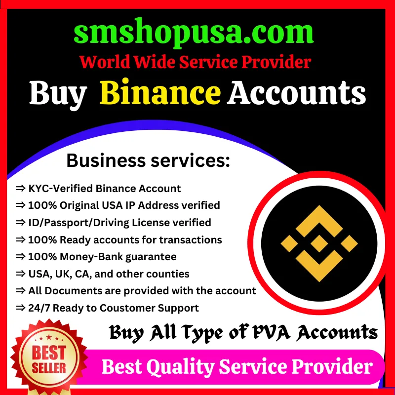 Top 20 Sites To Buy Binance Accounts Best 2025