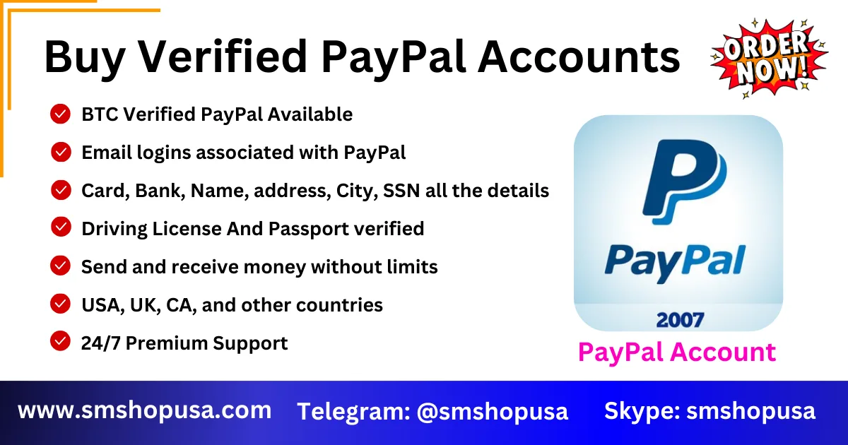 How to Buy Verified PayPal Accounts in 2025 Top Sites
