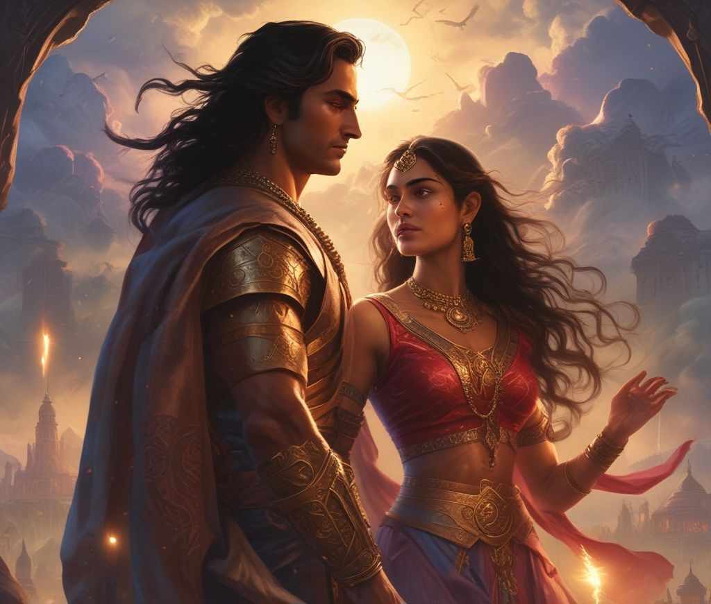 Rashmi-Rekha (The world of Vidyadhars)