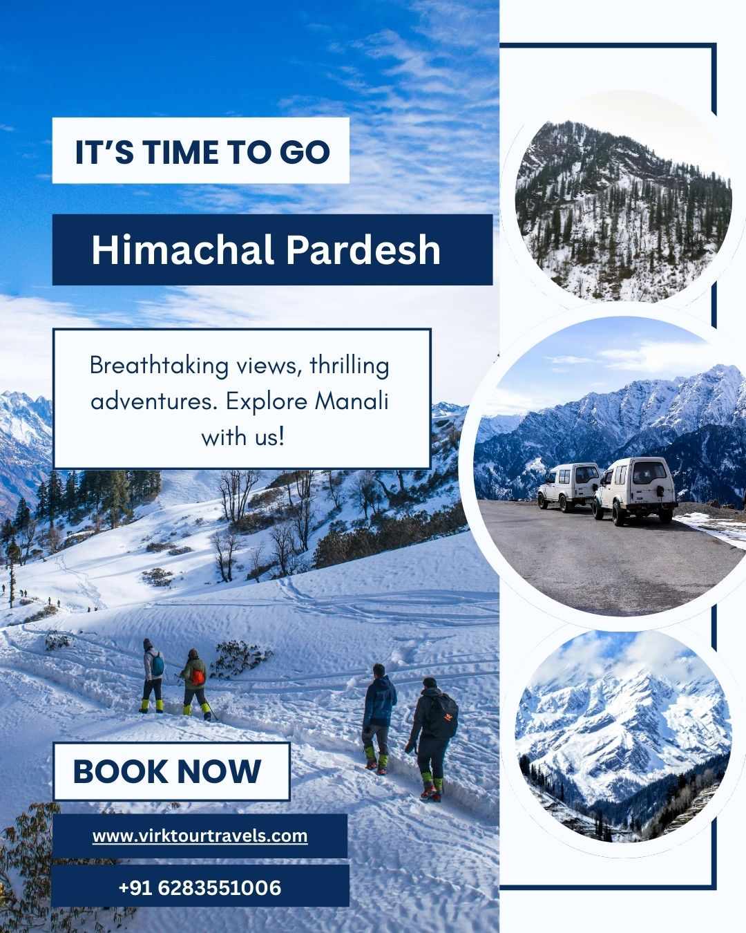 Explore the Hills With the Best Himachal Tour Packages From Chandigarh