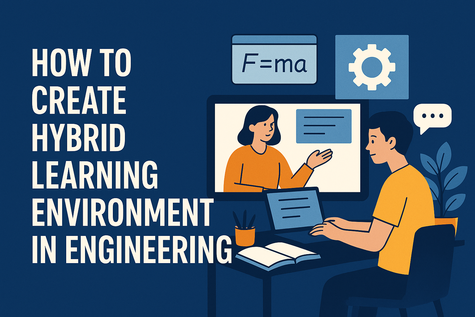 How to Create Hybrid Learning Environment in Engineering