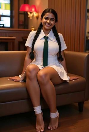 Indian Grandpa Catches Her Shaving