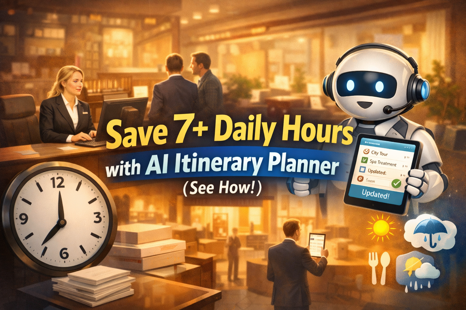 Save 7+ Daily Hours with AI Itinerary Planner (See How!)