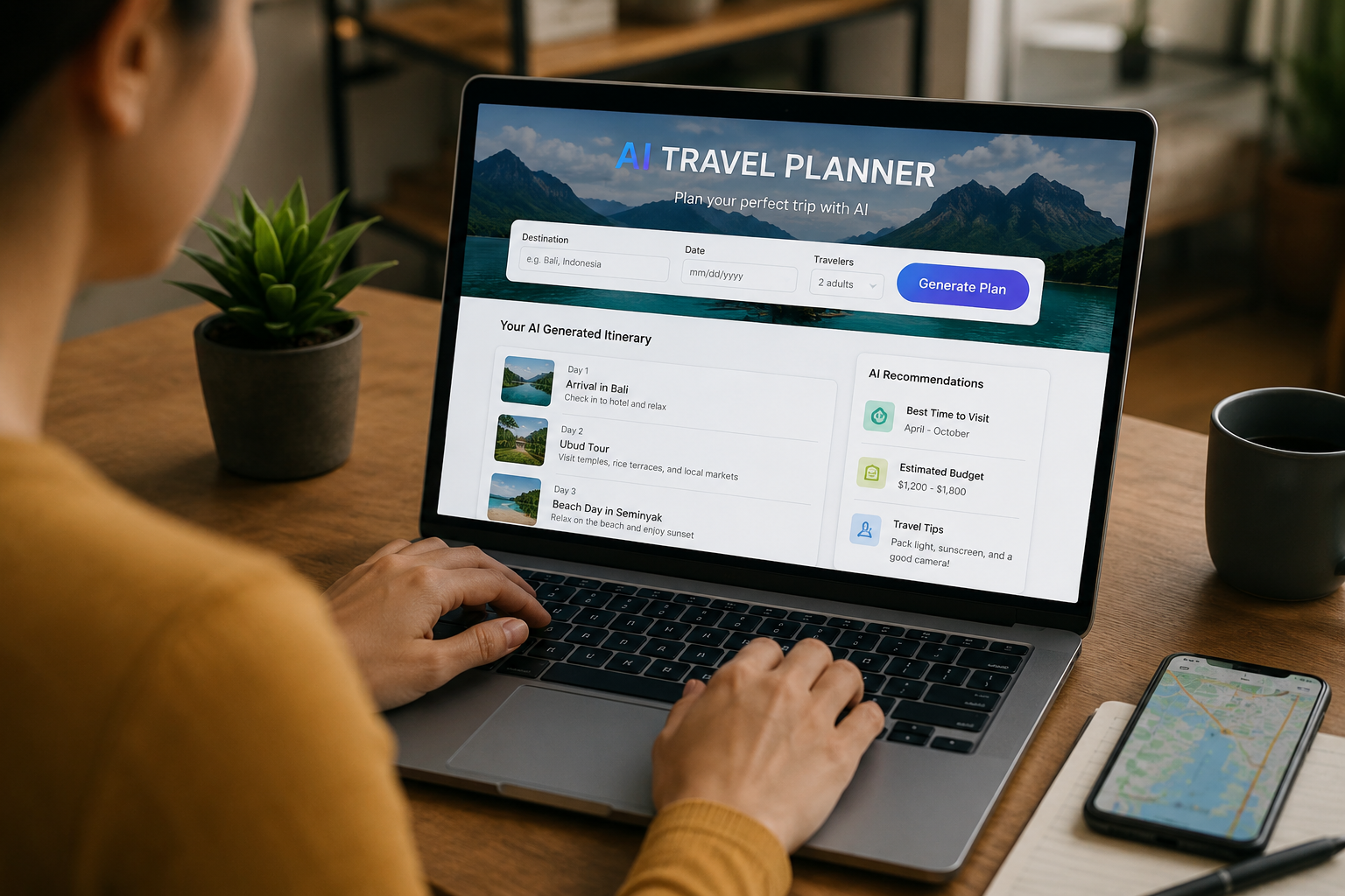 10 Ways AI is Changing Travel Itinerary Planning for Tourism Websites