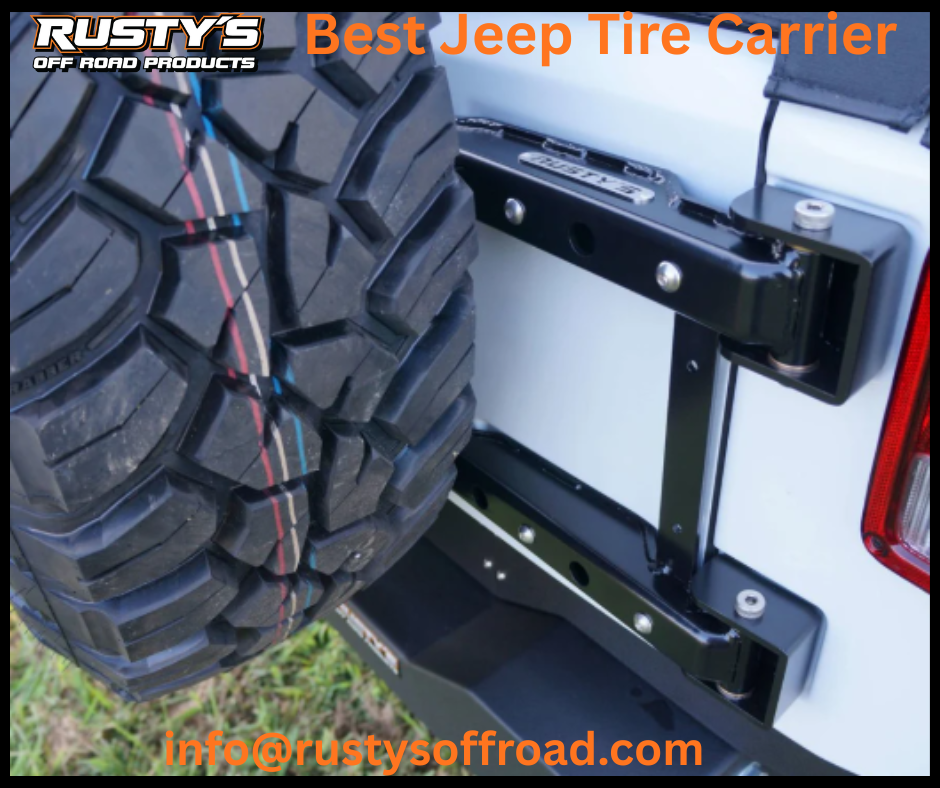 Upgrade Your Rig with a Heavy-Duty Jeep 40" Tire Carrier