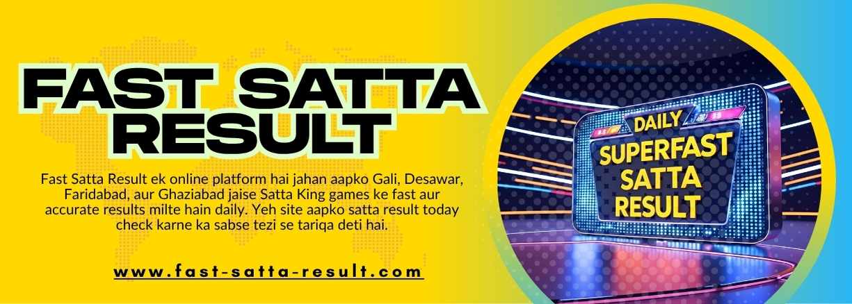 Ghaziabad Satta Result – Today’s Live Updates, Daily Numbers & Charts