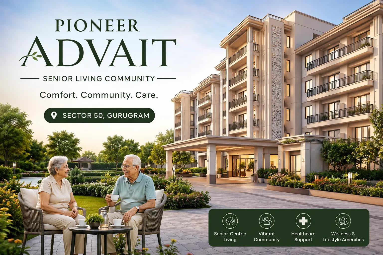 Pioneer Advait: A Comfortable Senior Living Community in Gurugram