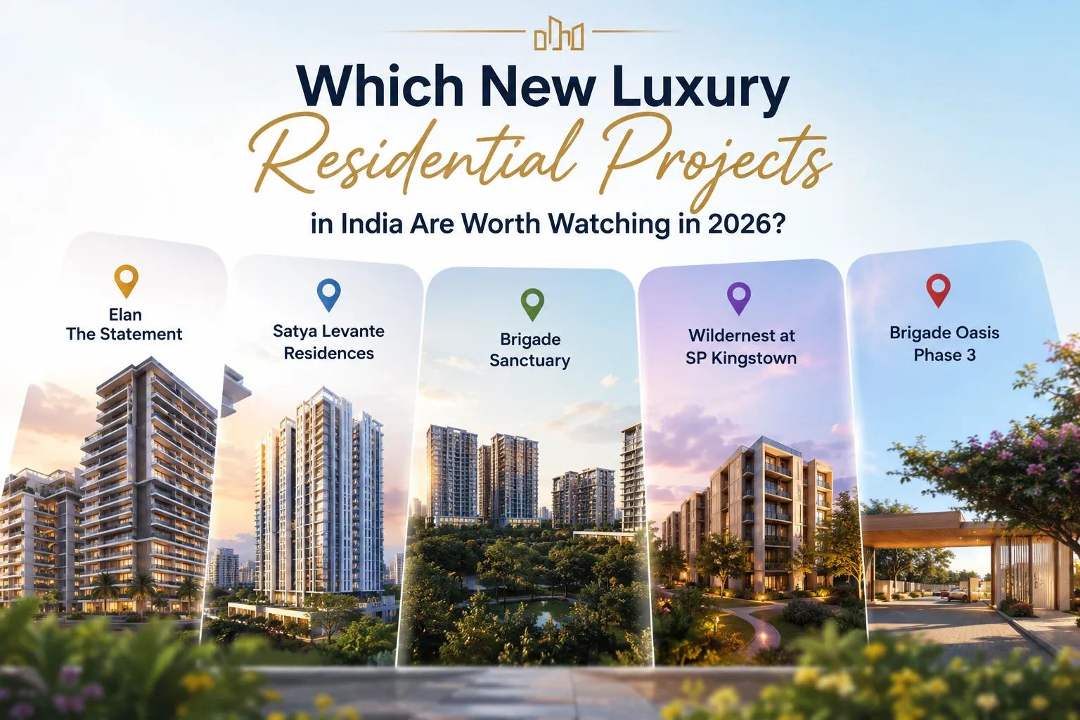 Which New Luxury Residential Projects in India Are Worth Watching in 2026?