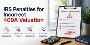 IRS Penalties for Incorrect 409A Valuation
