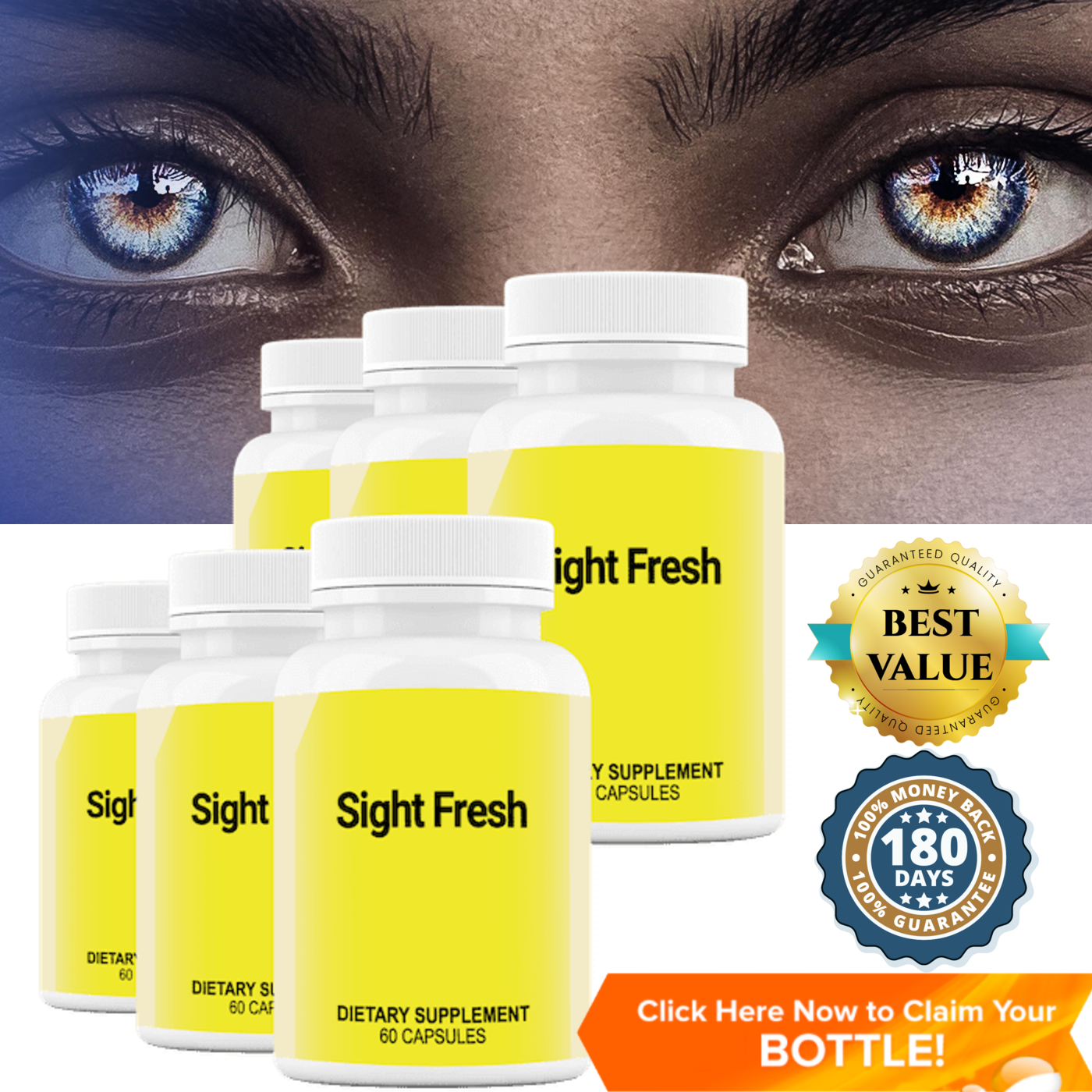 Sight Fresh (2025 USA Price) Help To Enhanced Visual Clarity, Improved Eye Comfort