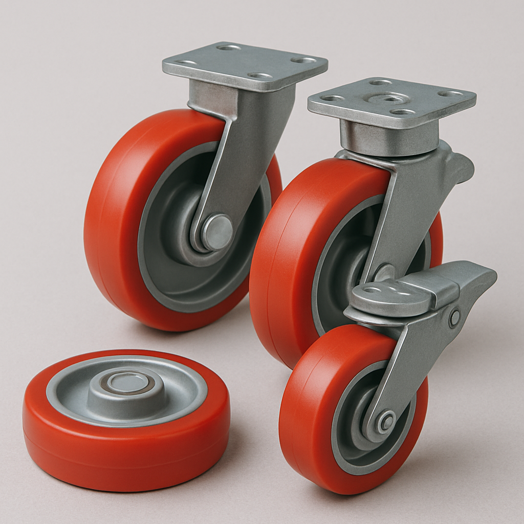 How Pneumatic Locking Casters Improve Stability in Heavy Loads