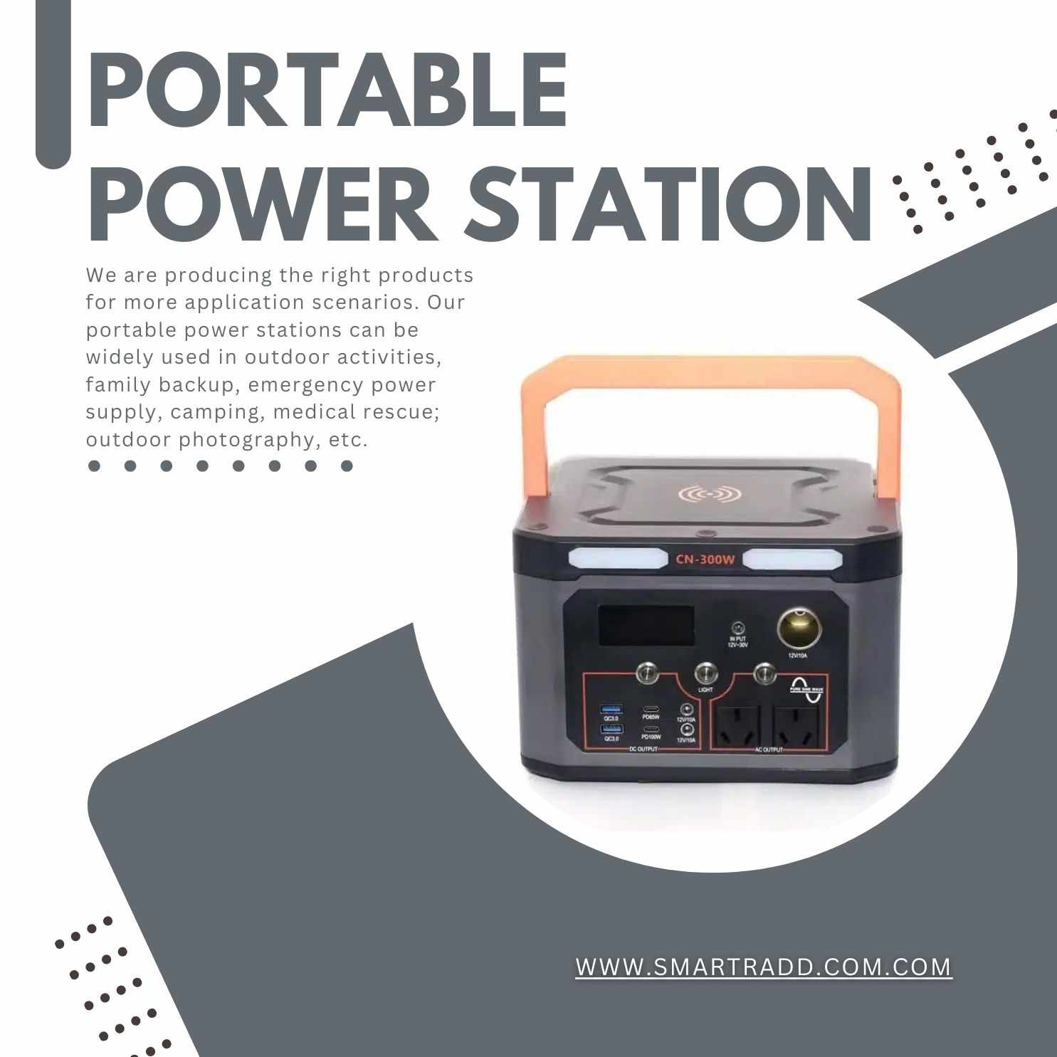 Flexible Portable Power Stations for Mobile Energy