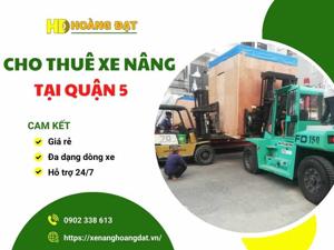 dịch vụ cho thuê xe nâng tại quận 5
