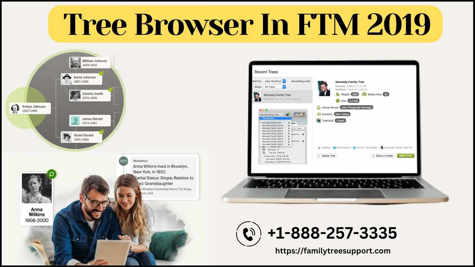 Tree Browser in Family Tree Maker