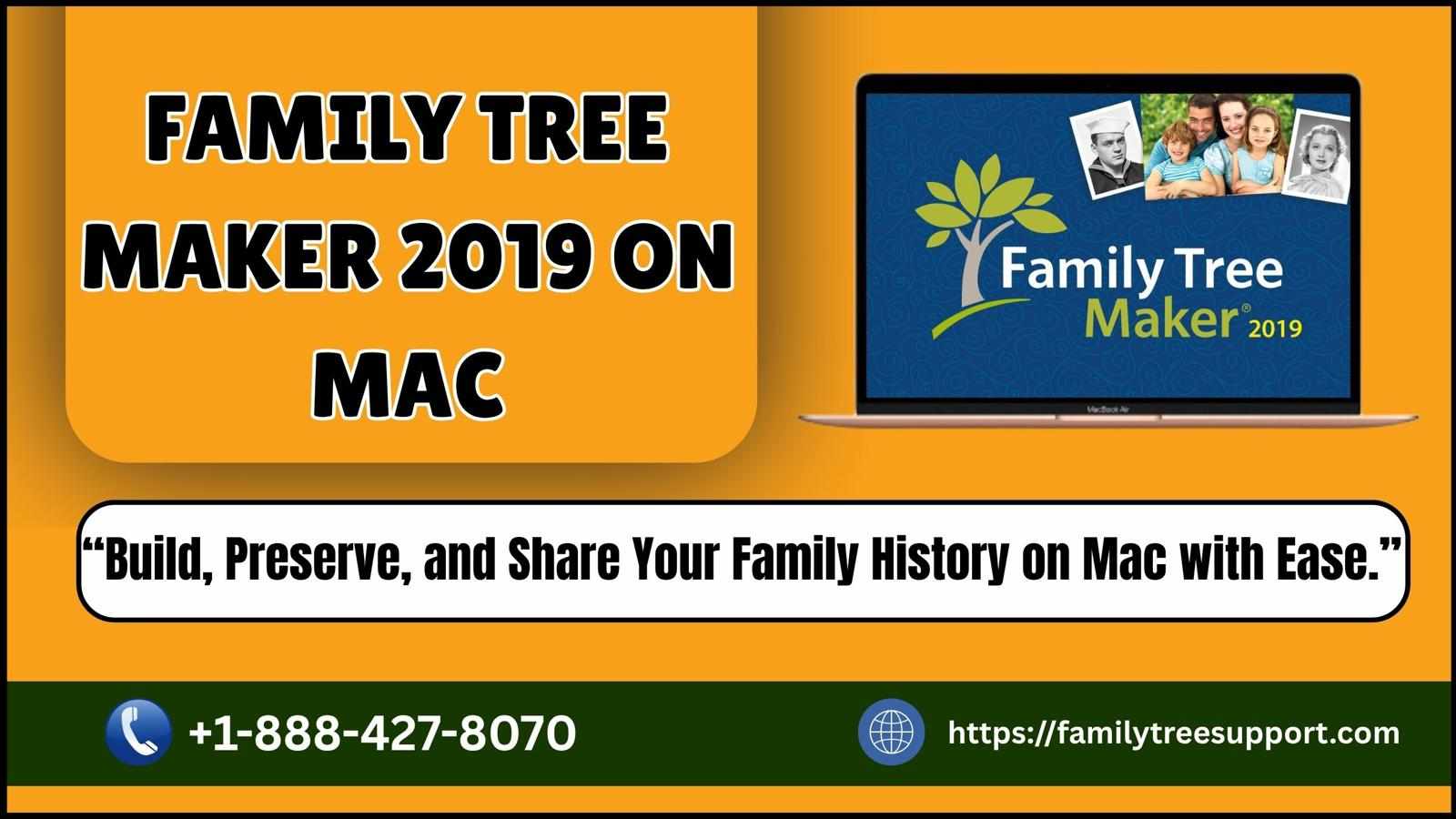 Family Tree Maker 2019 on Mac