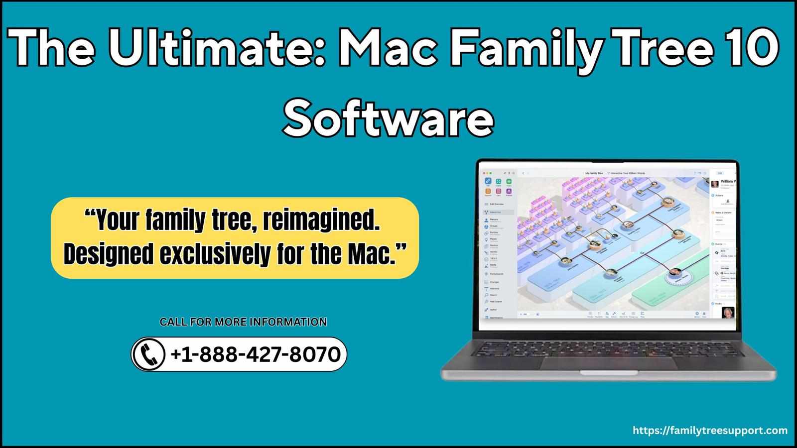 The Ultimate: Mac Family Tree 10 Software