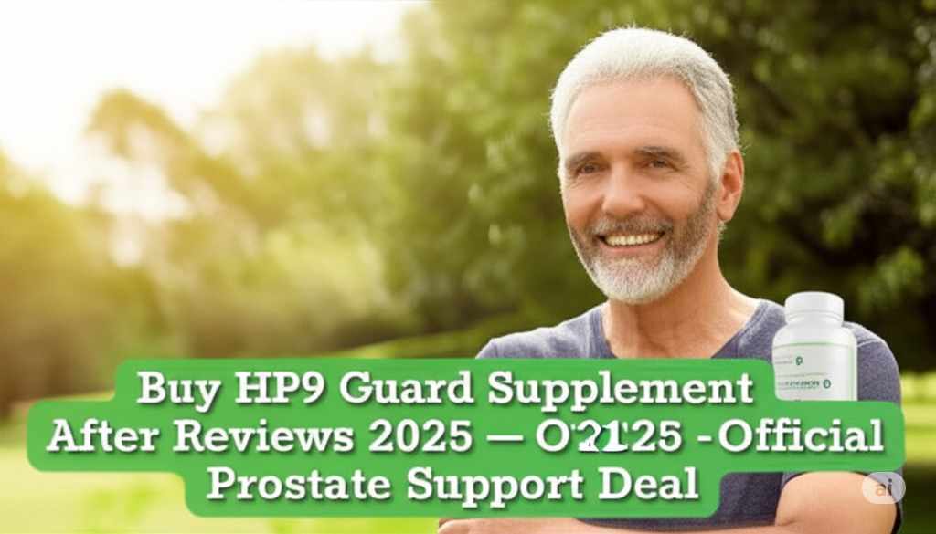 Buy HP9 Guard Supplement After Reviews 2025 – Official Prostate Support Deal