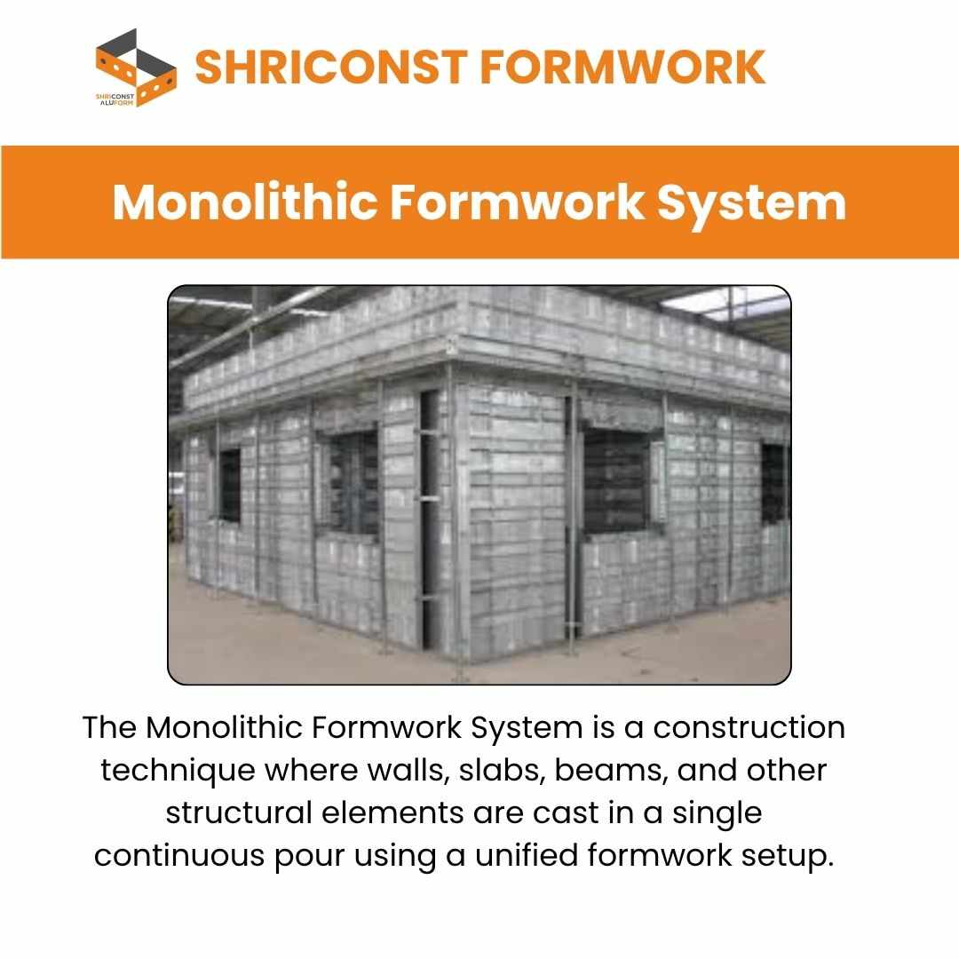 Exploring the Advantages and Applications of Monolithic Formwork for Modern Construction Projects by Shriconst Aluform