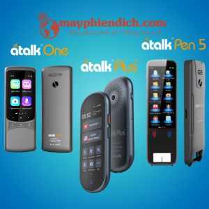 Máy Phiên Dịch Trực Tiếp – Dịch 2 Chiều 137+ Ngôn Ngữ, Chuyển Ngữ Trong Thời Gian Thực Chỉ 0,2 Giây