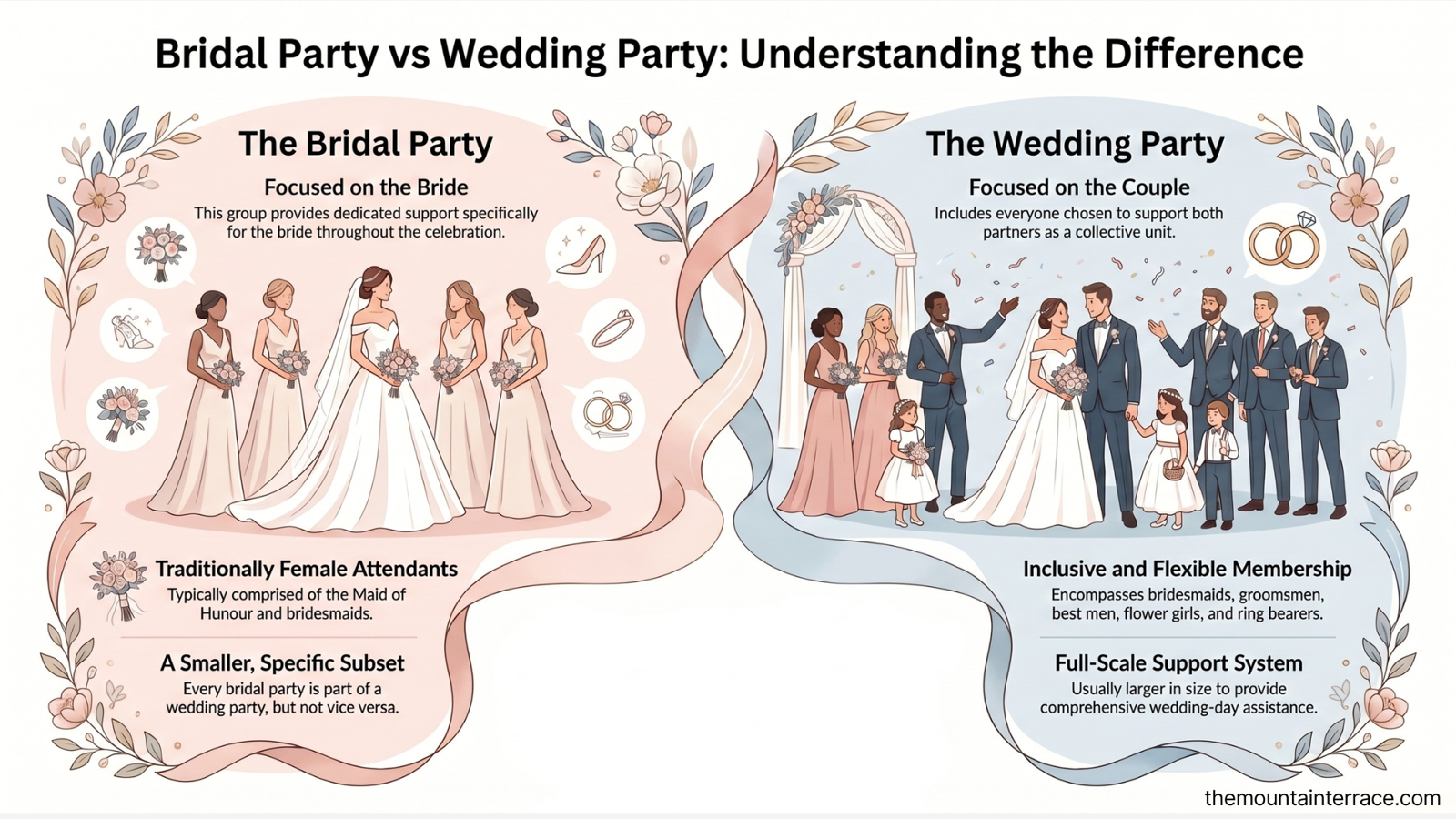 Bridal Party vs. Wedding Party: Understanding the Difference?