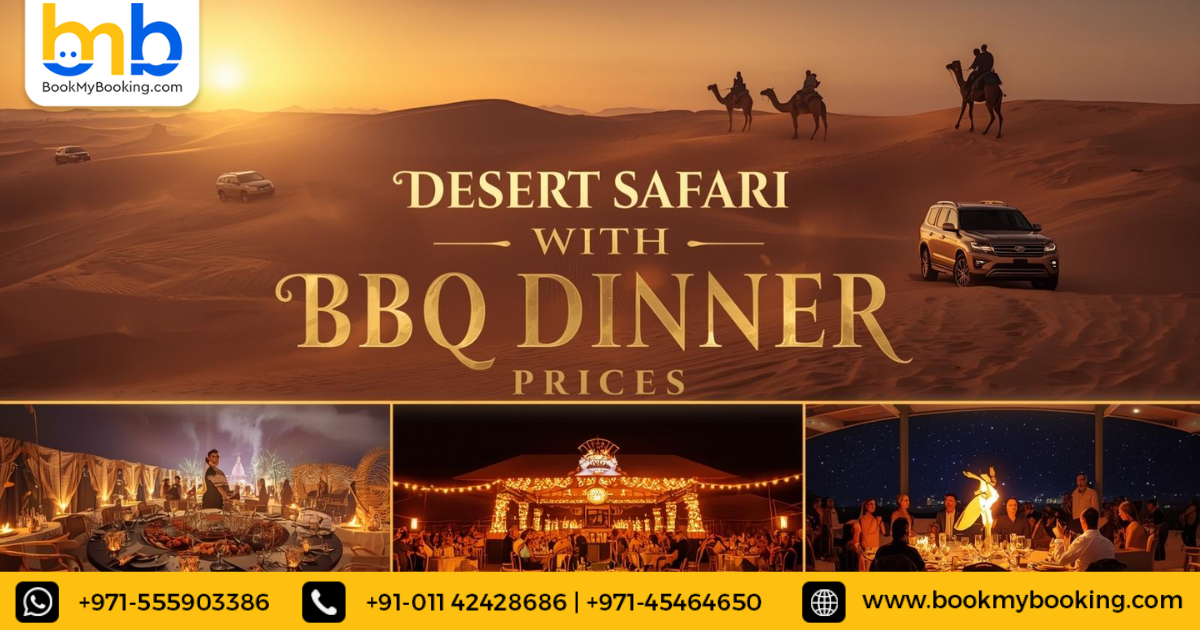 Explore Desert Safari with BBQ Dinner Prices