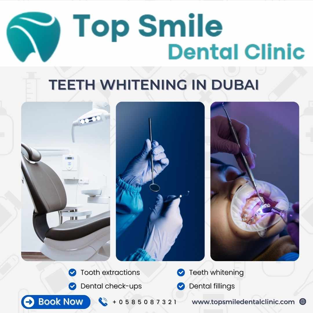 Professional Teeth Whitening in Dubai – Reveal Your Brightest Smile