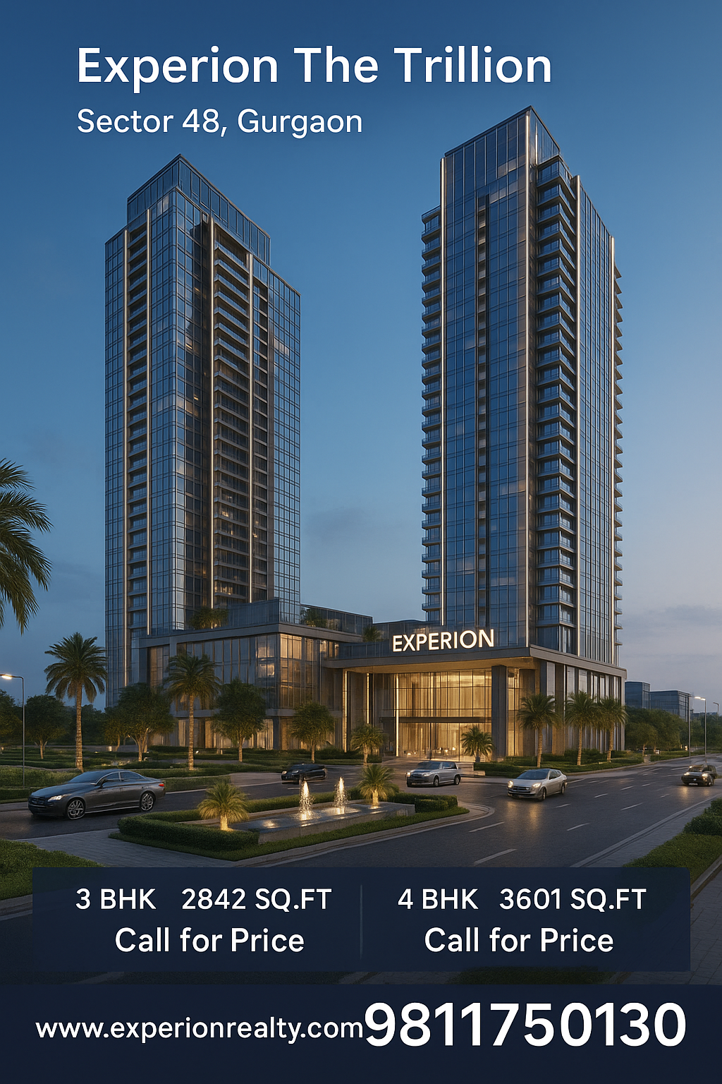 Experion The Trillion Sector 48 Gurgaon – A Hub for Business & Lifestyle