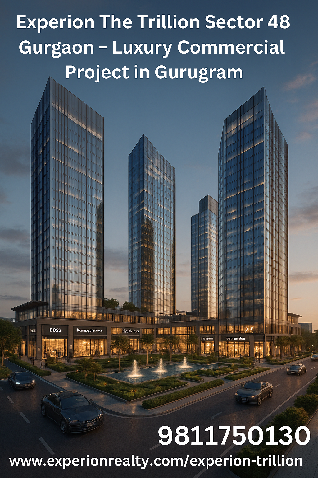 How is the Location Advantage of Experion The Trillion Sector 48 Gurgaon?
