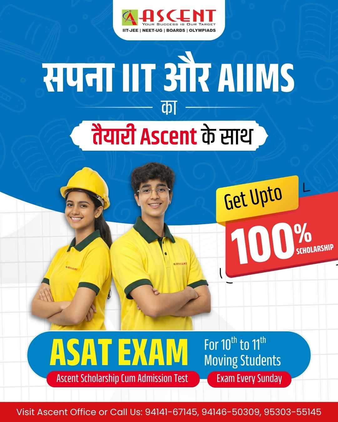 Start Your IIT JEE & NEET Journey with ASAT Exam