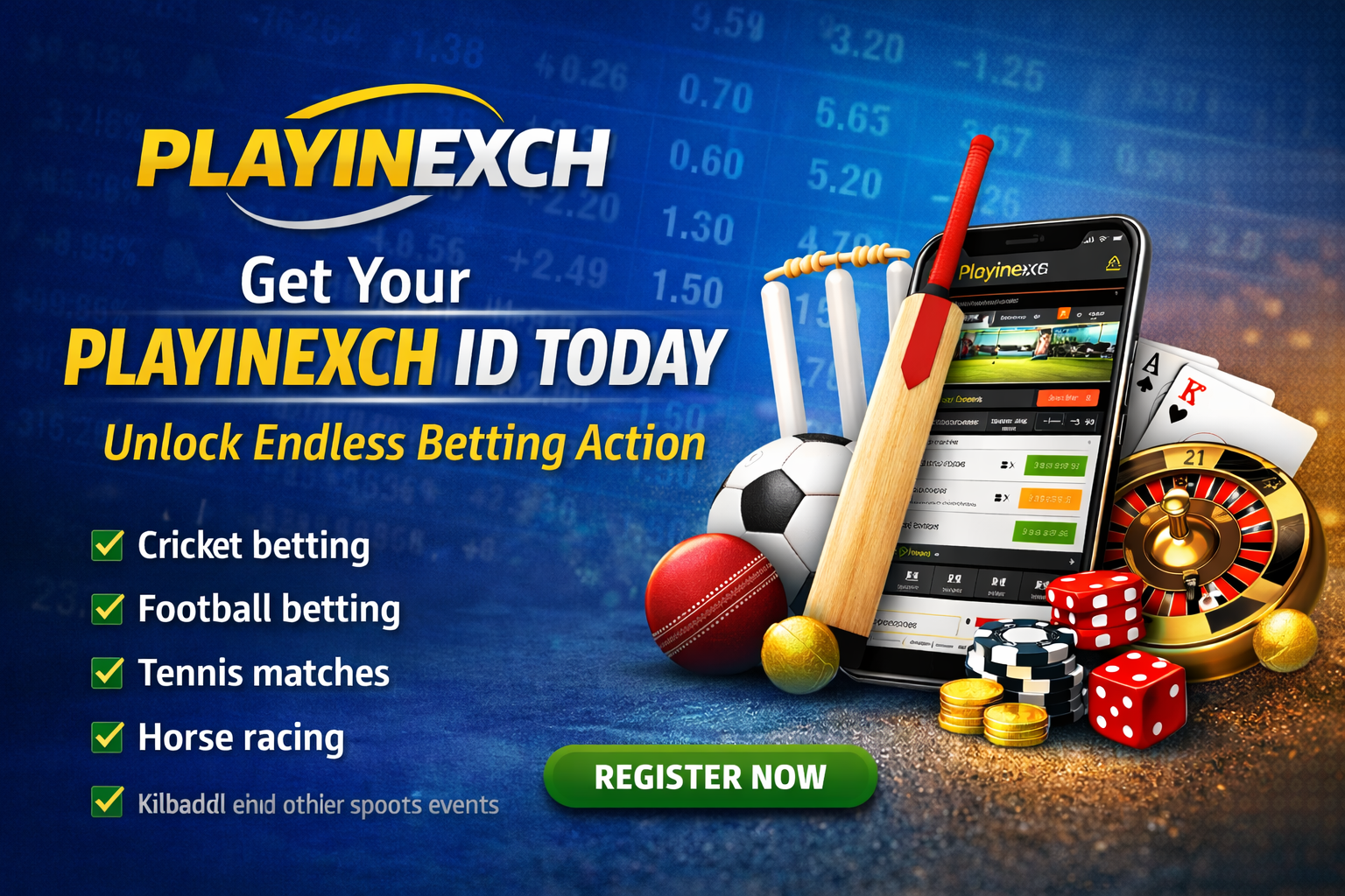 Get Your Playinexch ID Today and Unlock Endless Betting Action