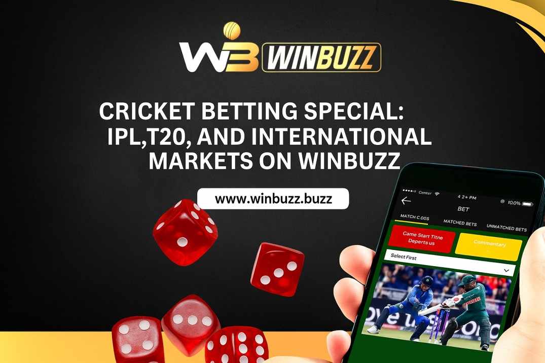 Cricket Betting Special: IPL, T20, and International Markets on Winbuzz