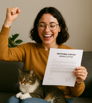 The Day I Stopped Living in Fear of Losing My ESA, Thanks to RealESALetter
