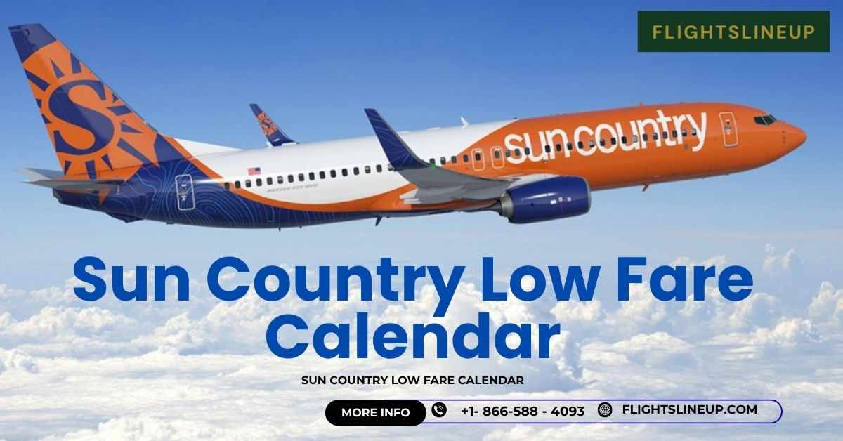 What is the Sun Country Low fare calendar?