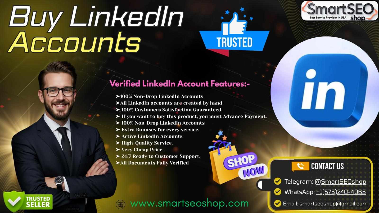 Fast Delivery LinkedIn Accounts for Sale – Buy Now