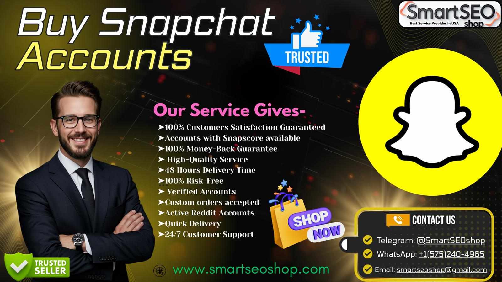 Fast Delivery Snapchat Accounts for Sale – Buy Now