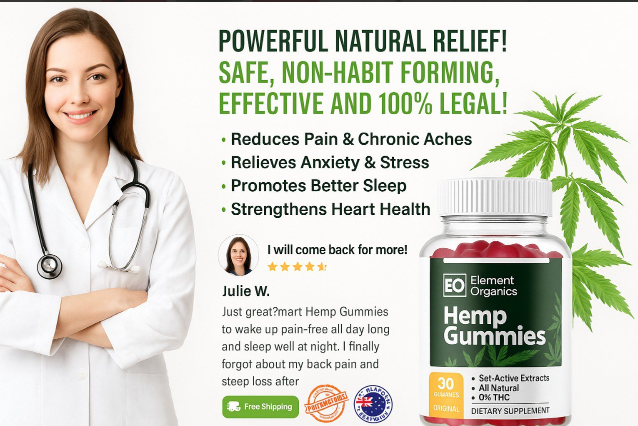 Element Organics Hemp Gummies Australia: In-Depth Review & Buying Guide