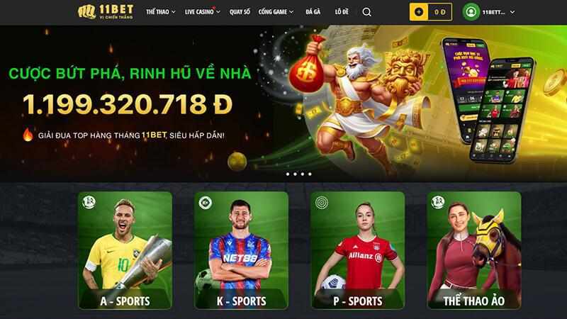 11BET – Nhà cái đẳng cấp châu Á với dịch vụ cá cược đỉnh cao