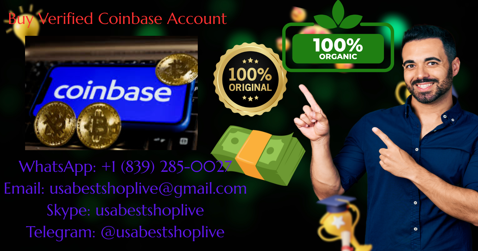 Buy Verified Coinbase Account - 100% Safe &amp Aged (OLD)