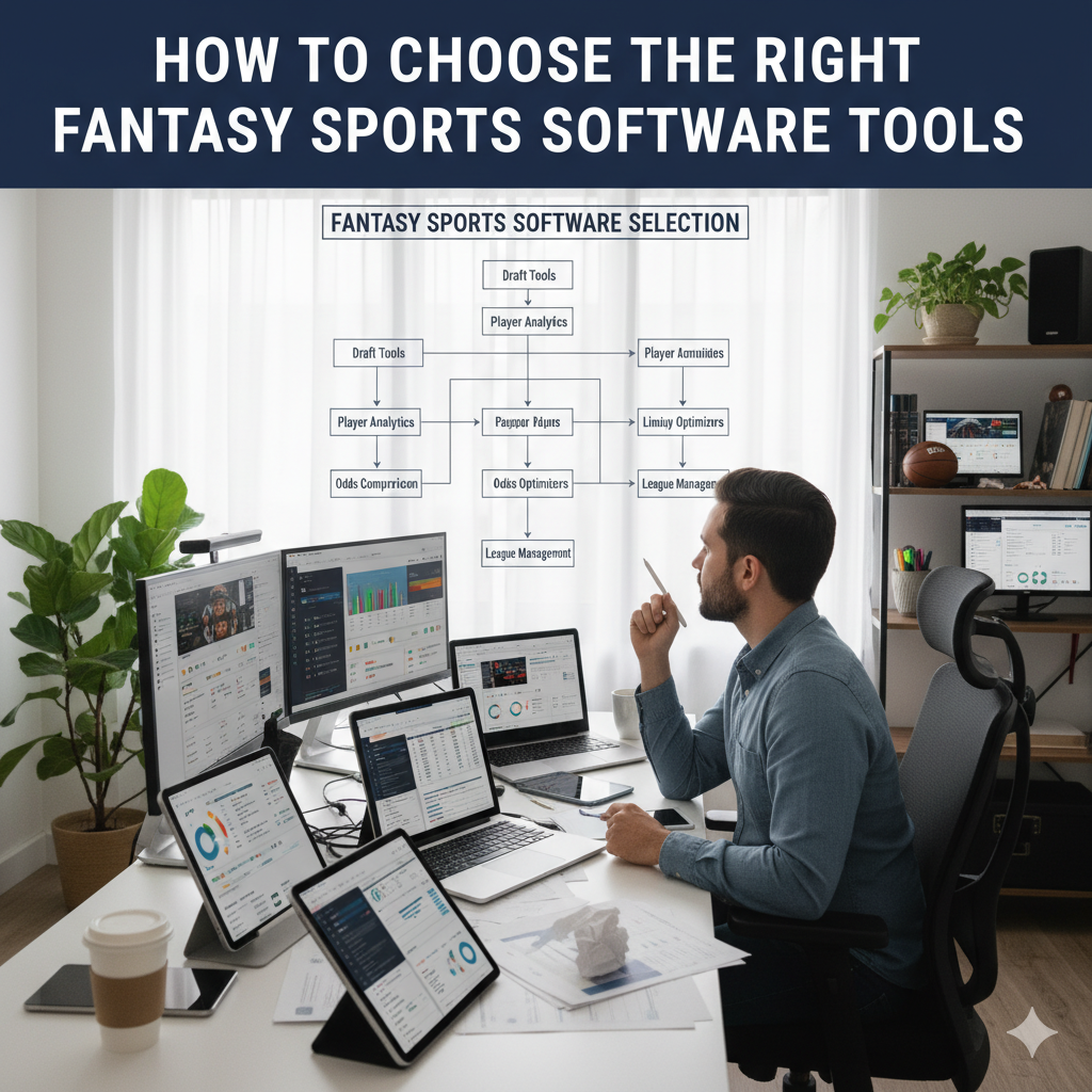 How to Choose the Right Fantasy Sports Software Tools