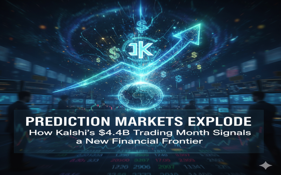 Prediction Markets Explode: How Kalshi’s $4.4B Trading Month Signals a New Financial Frontier