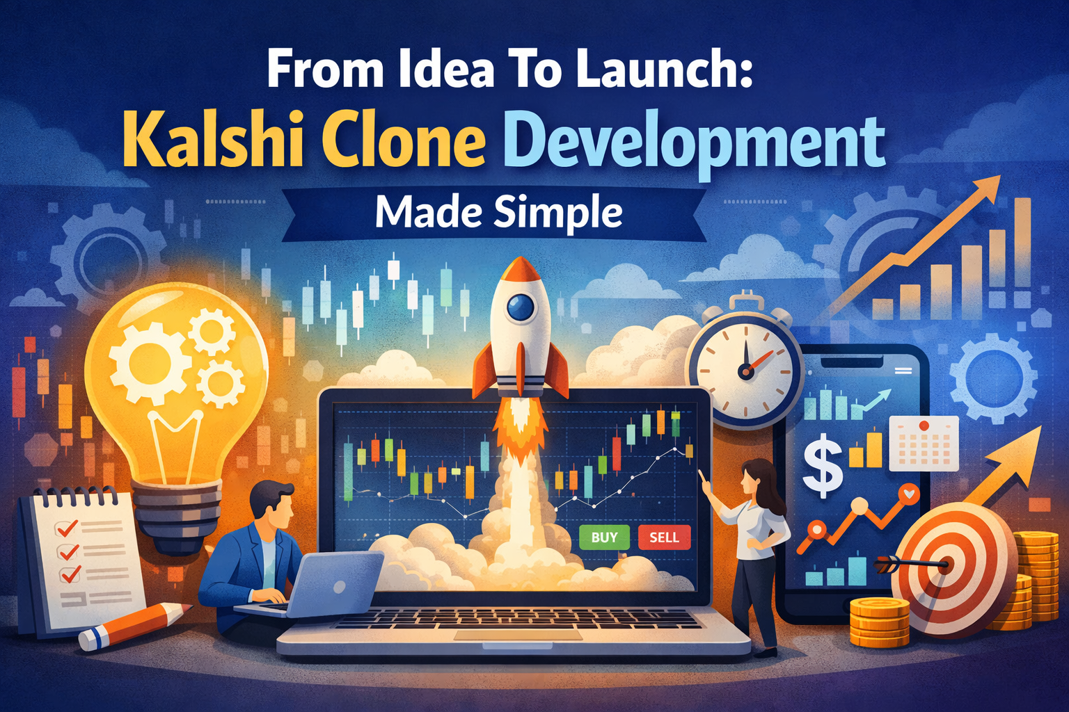 From Idea To Launch: Kalshi Clone Development Made Simple