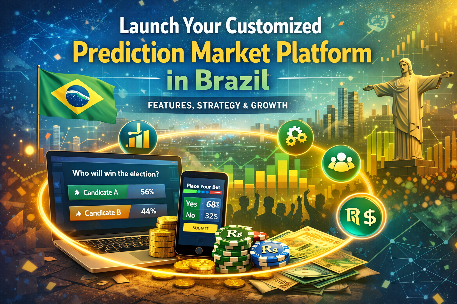 Launch Your Customized Prediction Market Platform in Brazil — Features, Strategy & Growth