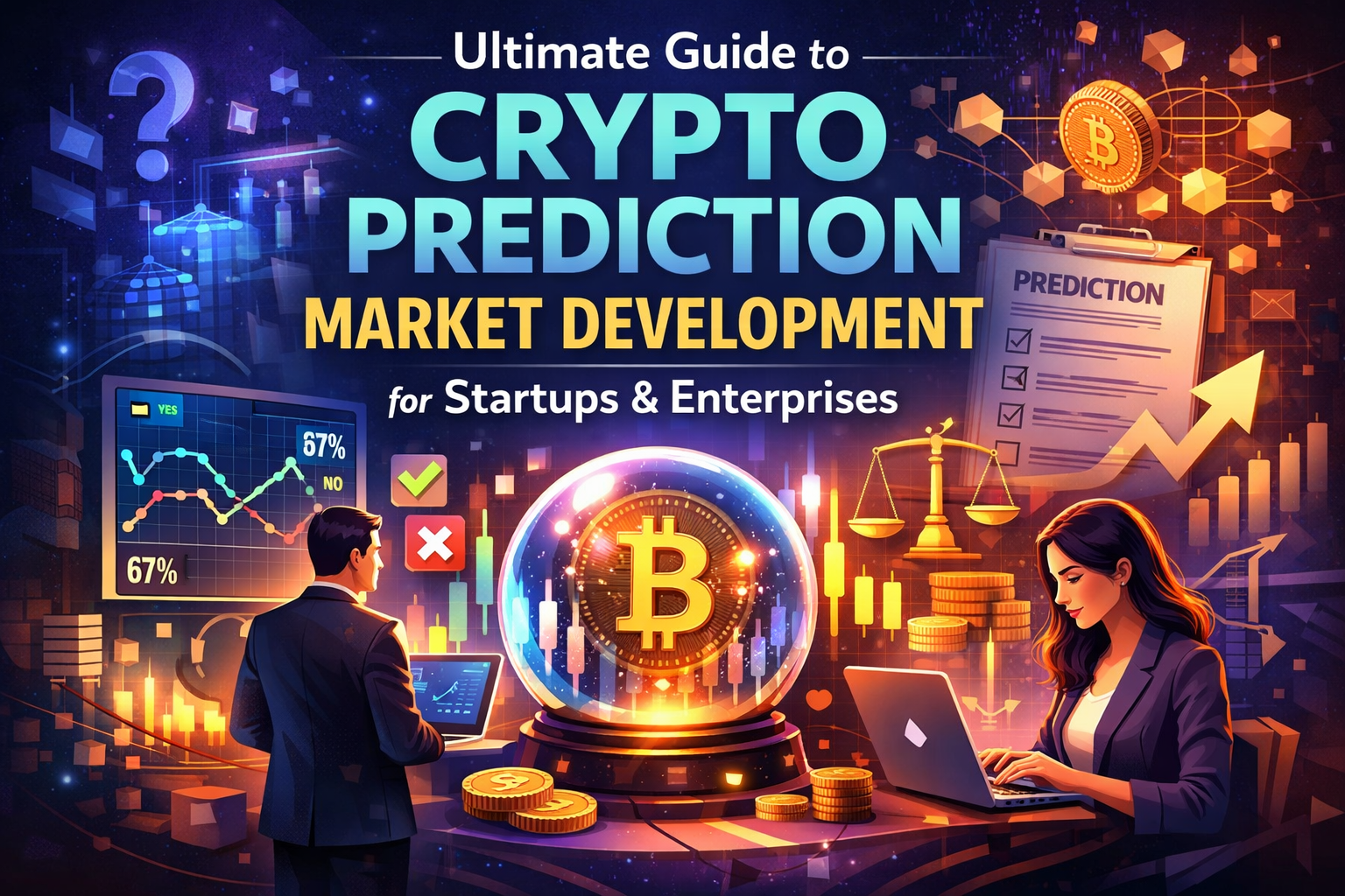 Ultimate Guide to Crypto Prediction Market Development for Startups & Enterprises
