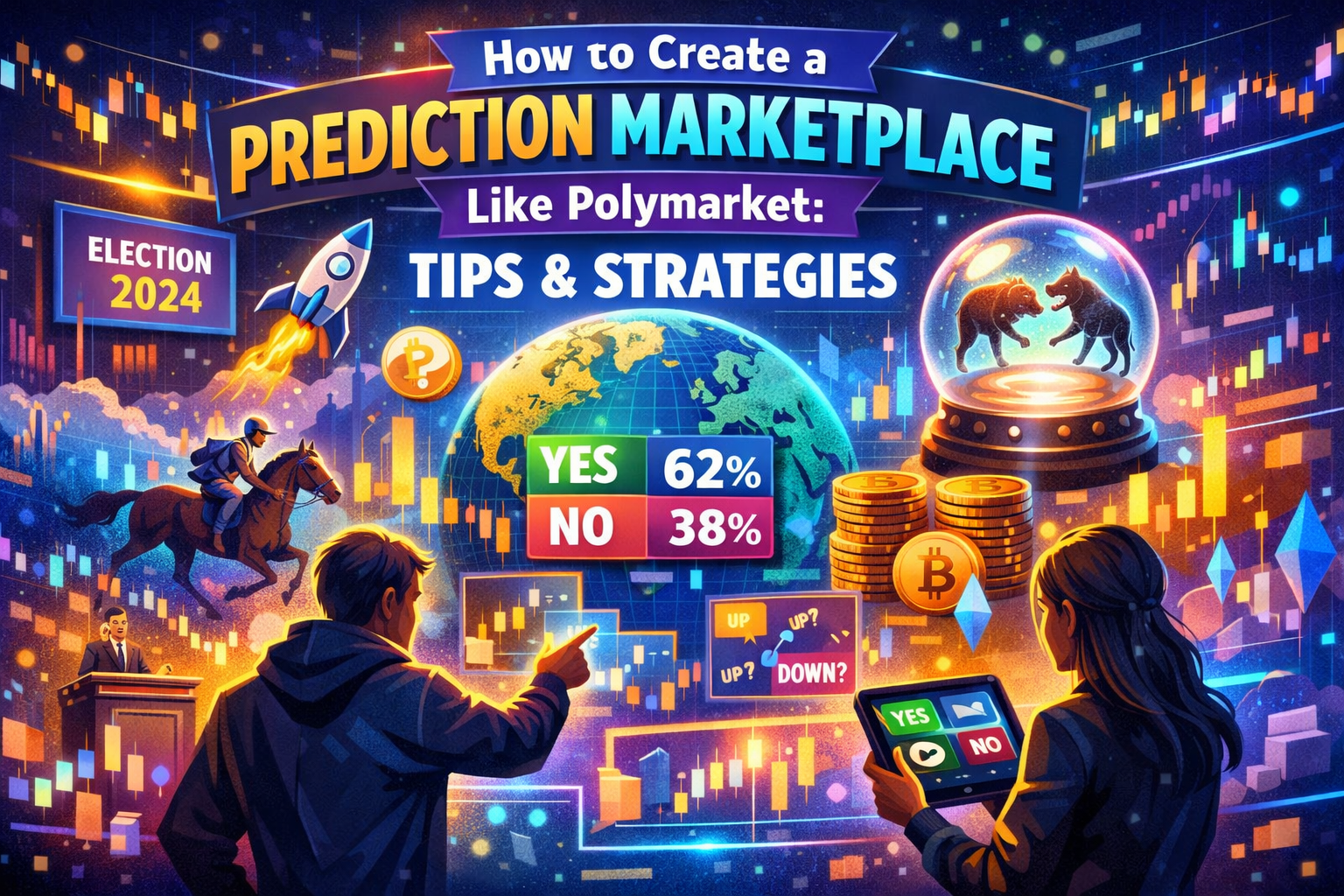 How to Create a Prediction Marketplace Like Polymarket: Tips & Strategies