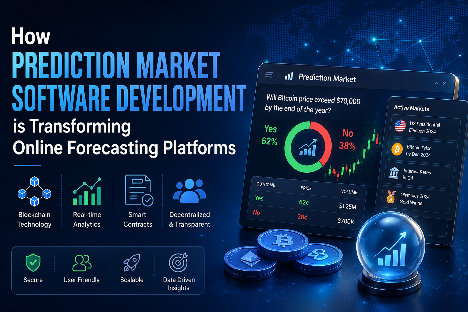 How Prediction Market Software Development is Transforming Online Forecasting Platforms