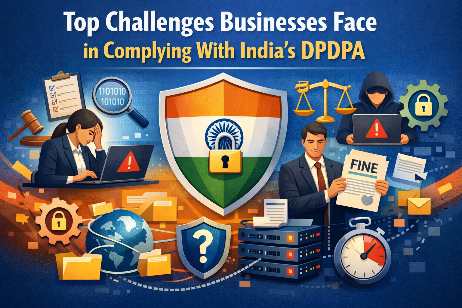 Top Challenges Businesses Face in Complying With India’s DPDPA