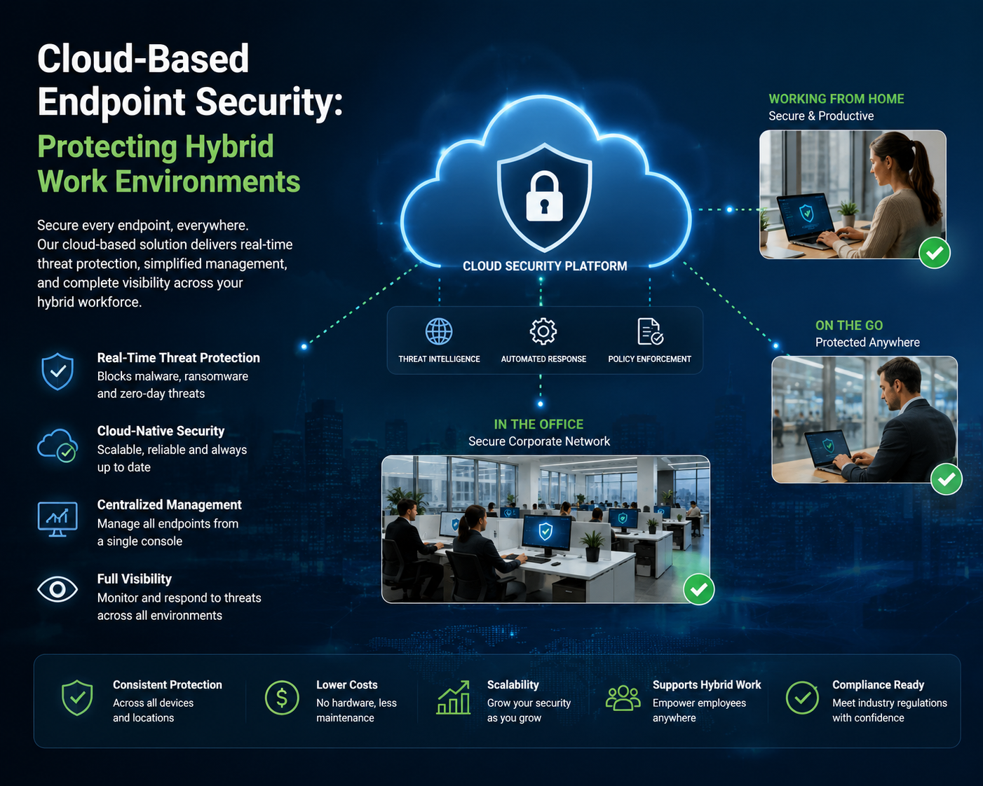 Cloud-Based Endpoint Security: Protecting Hybrid Work Environments