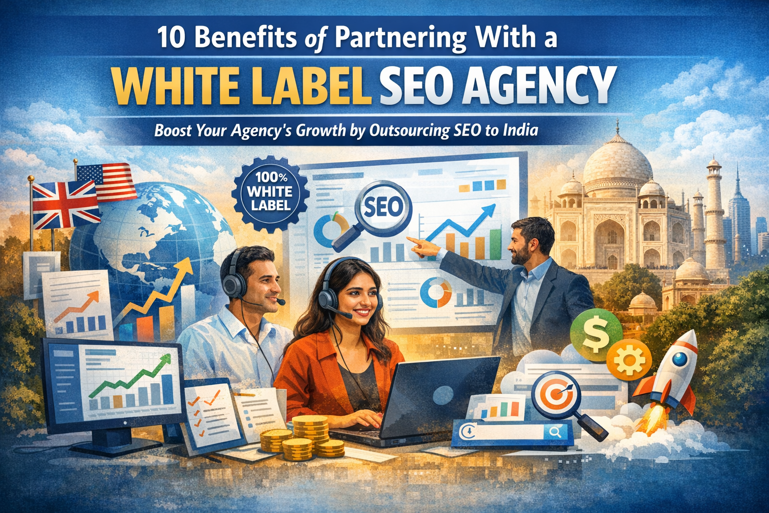 10 Benefits of Partnering With a White Label SEO Agency